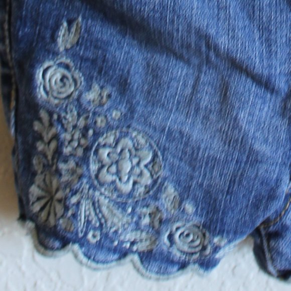 3/$15 Genuine Kids from OSHkosh infant girl overalls - Picture 3 of 3